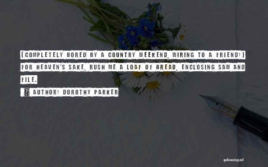 C# Enclosing Quotes By Dorothy Parker