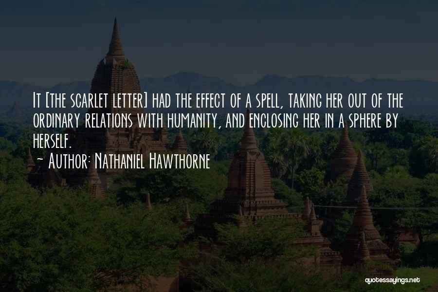 C# Enclosing Quotes By Nathaniel Hawthorne