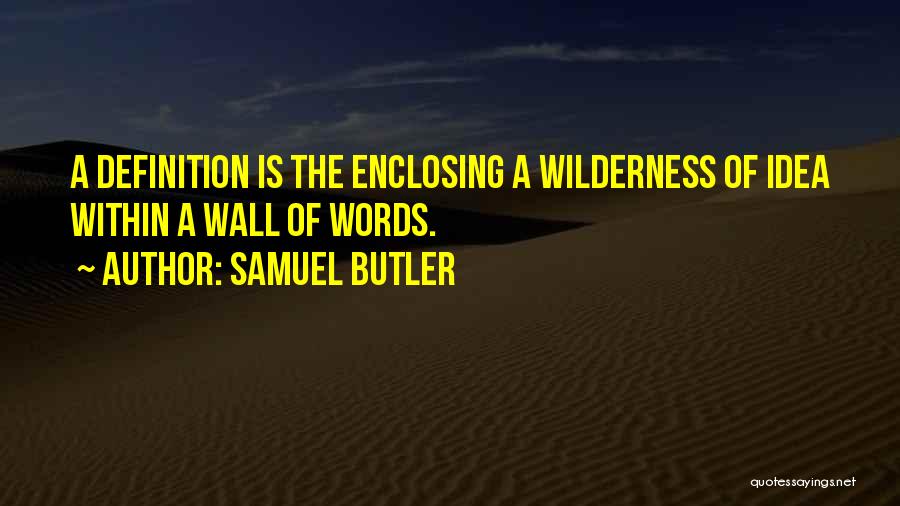 C# Enclosing Quotes By Samuel Butler