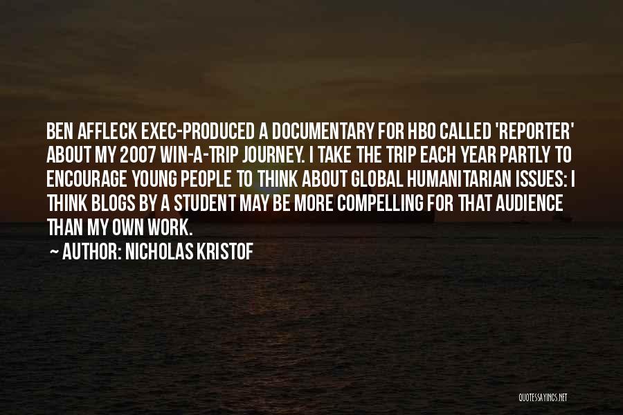 C Exec Quotes By Nicholas Kristof