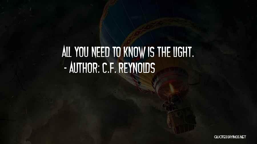 C.F. Reynolds Quotes 678533