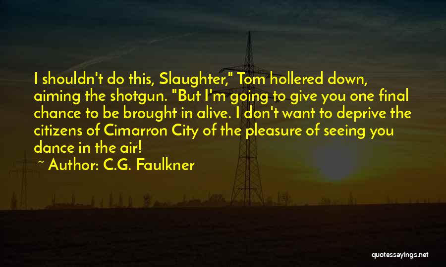 C.G. Faulkner Quotes 1973712