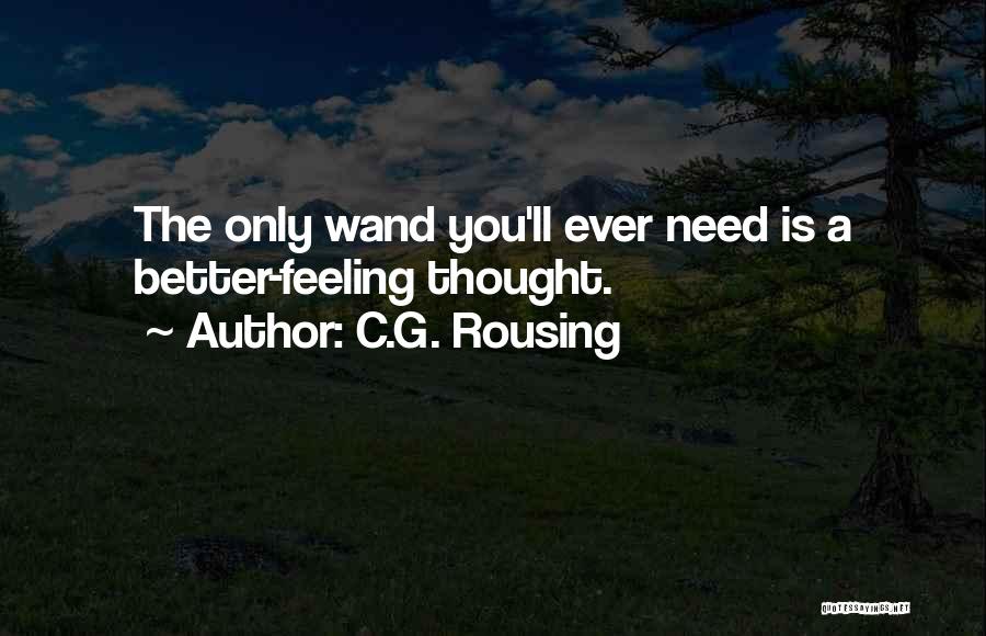 C.G. Rousing Quotes 1163617