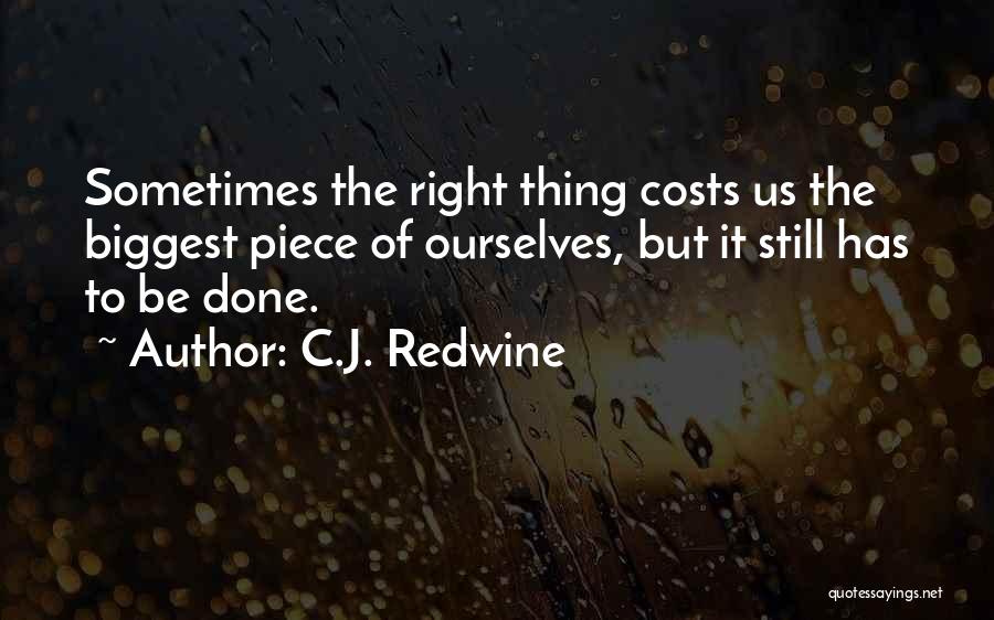 C.J. Redwine Quotes 1726005