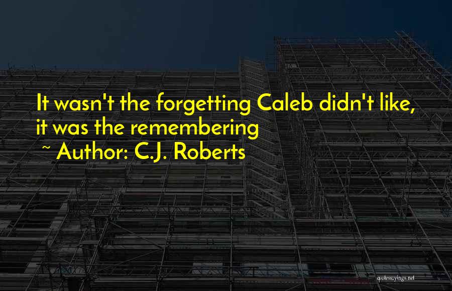 C.J. Roberts Quotes 806304