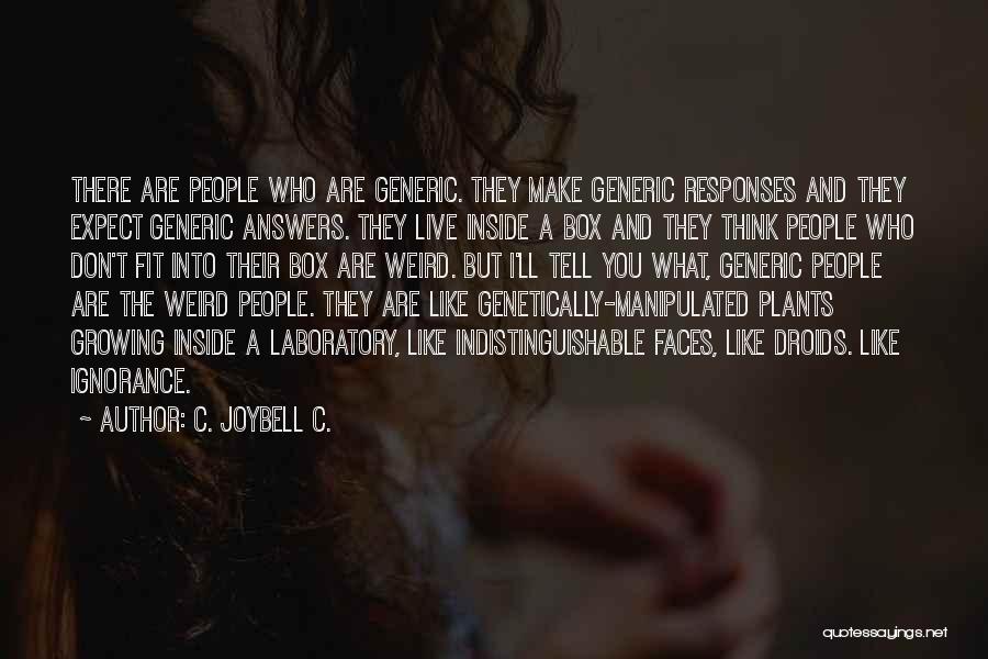 C. JoyBell C. Quotes 582810