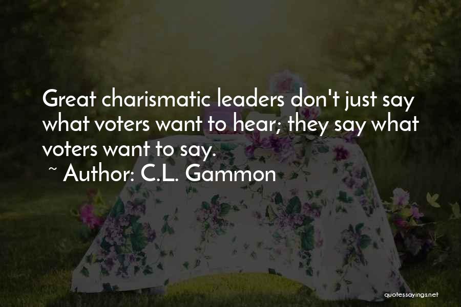 C.L. Gammon Quotes 860424