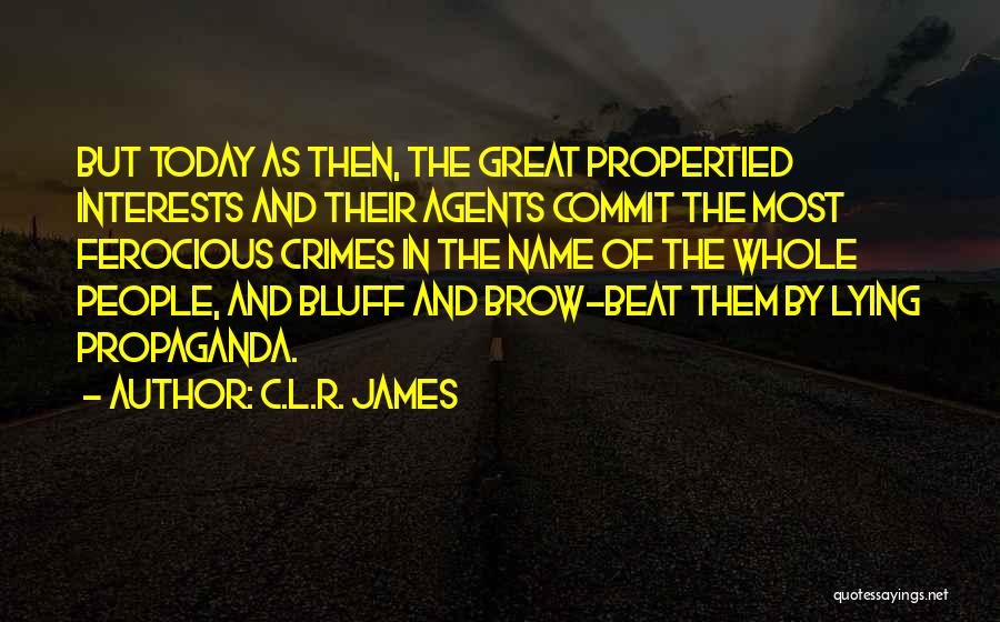 C.L.R. James Quotes 2128138