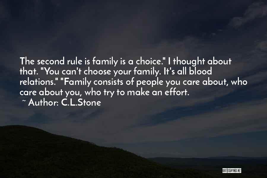 C.L.Stone Quotes 682406