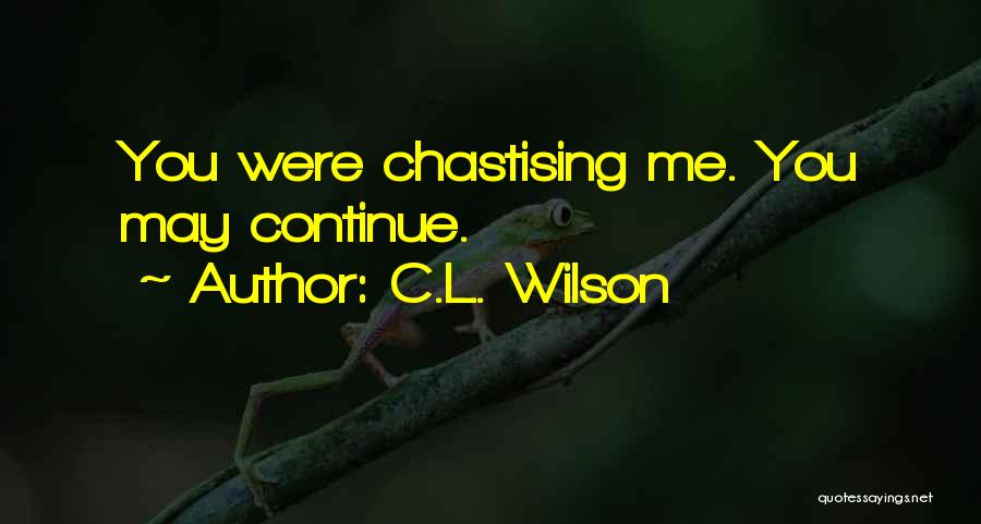 C.L. Wilson Quotes 1104715