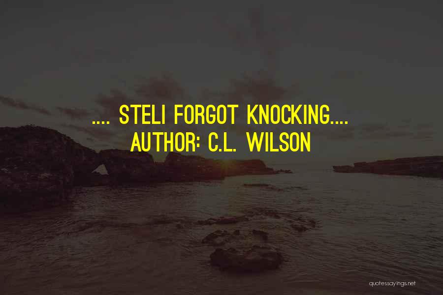 C.L. Wilson Quotes 1424437