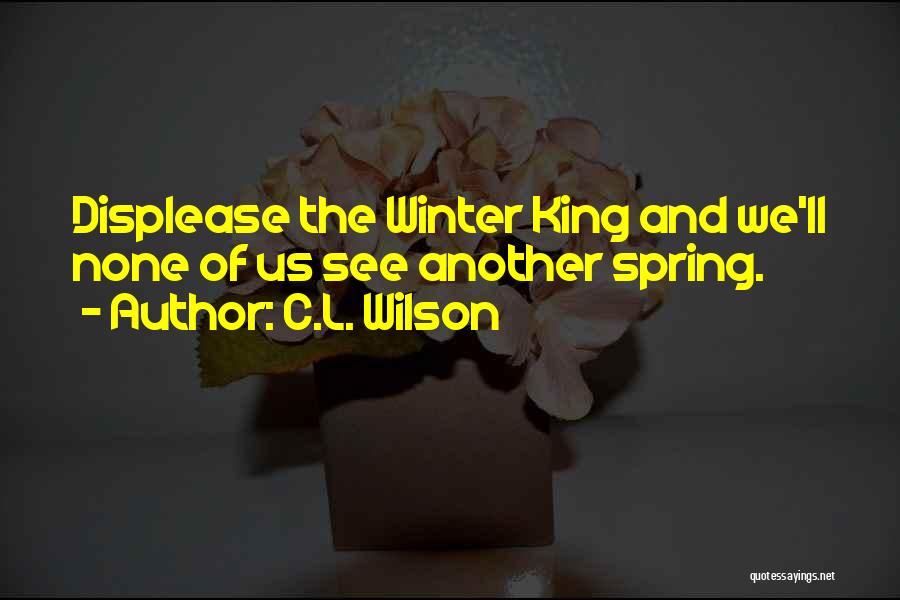 C.L. Wilson Quotes 170343