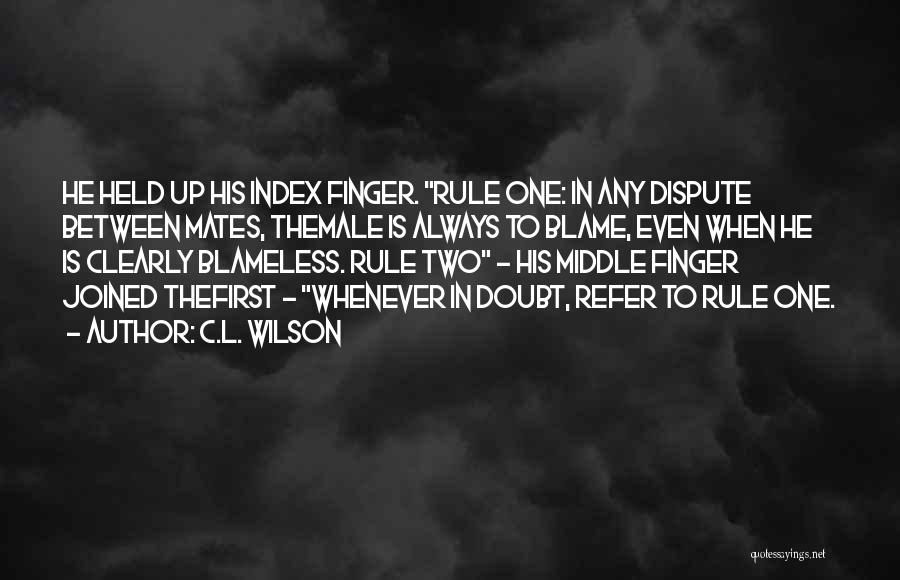 C.L. Wilson Quotes 1914282