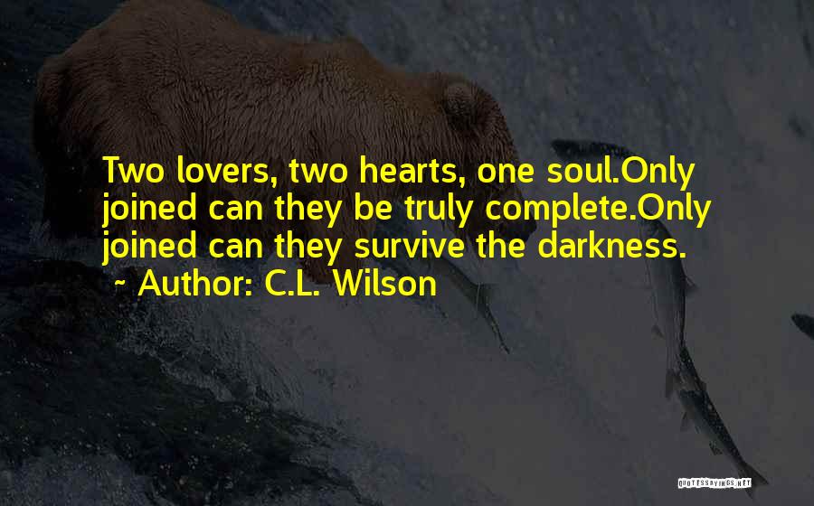 C.L. Wilson Quotes 399267