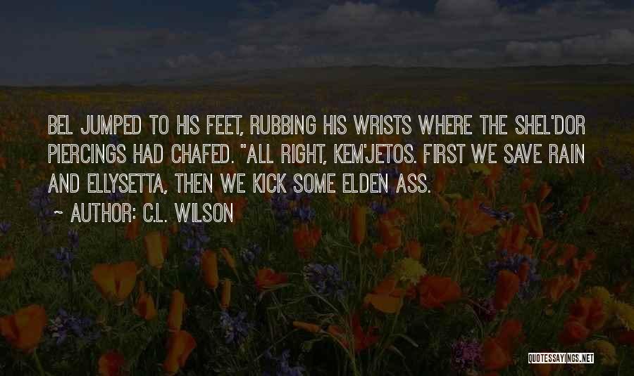 C.L. Wilson Quotes 408792