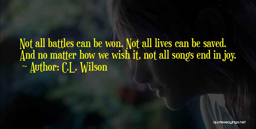 C.L. Wilson Quotes 628199