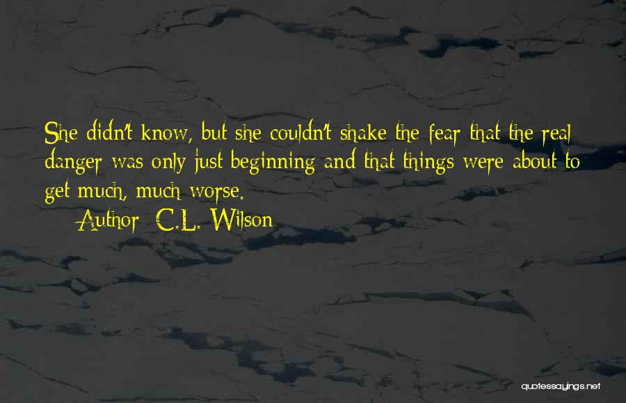 C.L. Wilson Quotes 808037