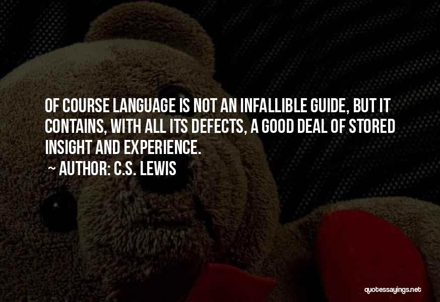 C Language Quotes By C.S. Lewis