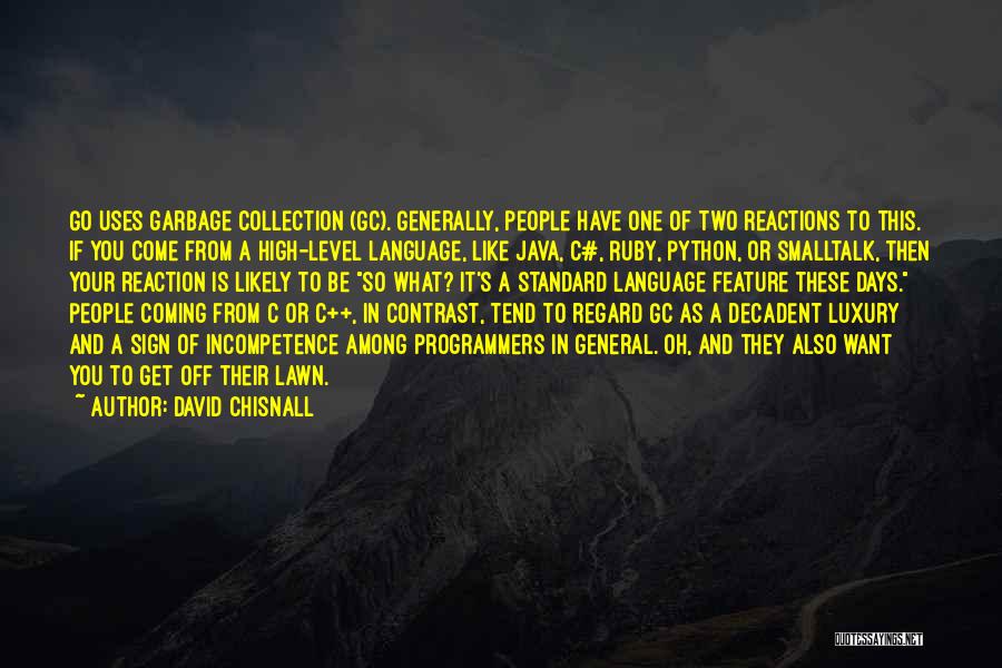 C Language Quotes By David Chisnall