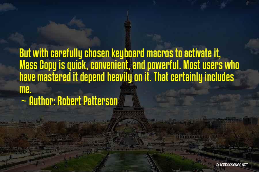 C Macros Quotes By Robert Patterson