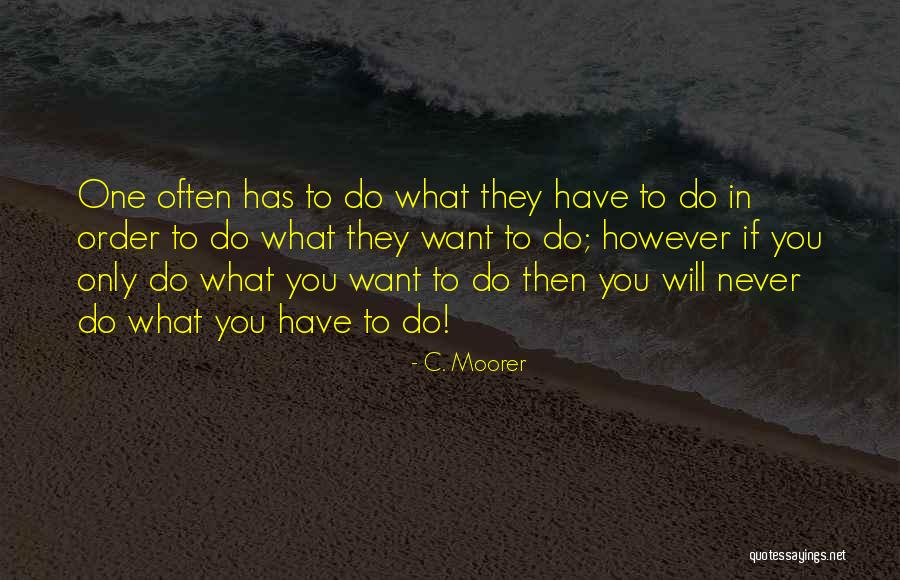 C. Moorer Quotes 223859 C. Moorer Quotes 223859