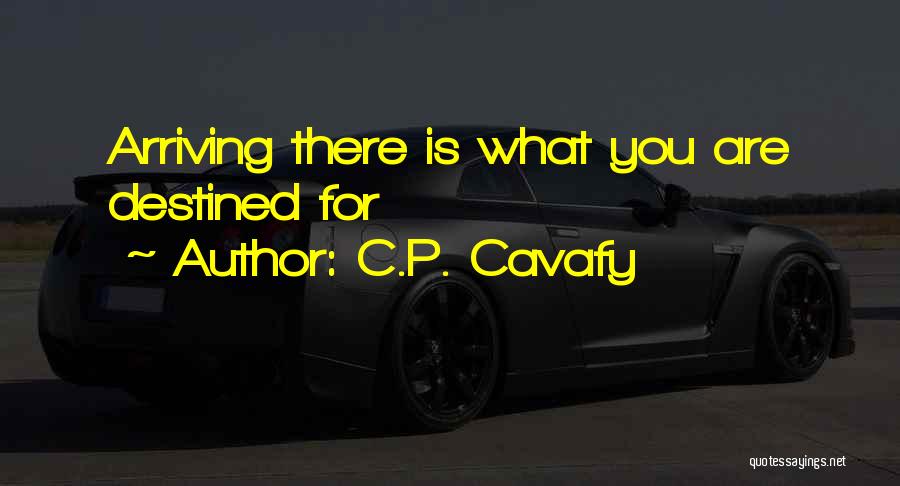 C.P. Cavafy Quotes 985485