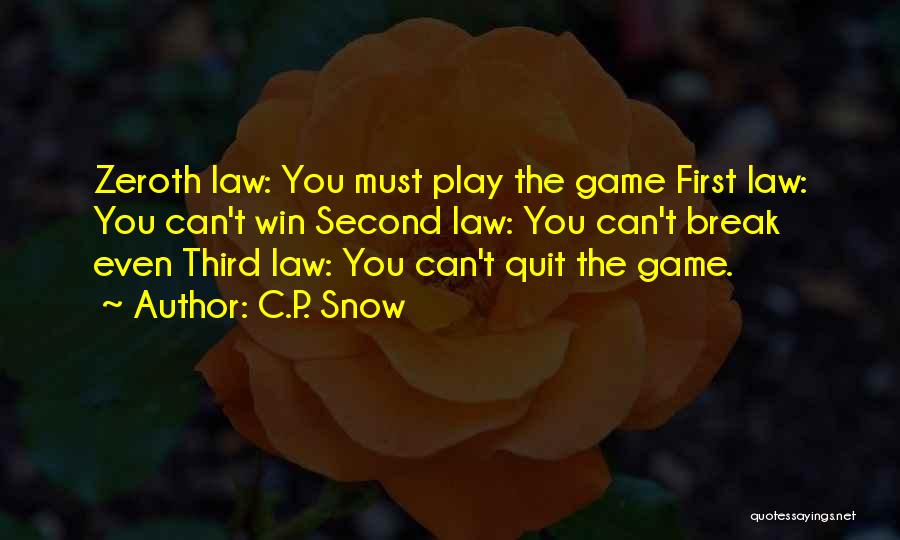 C.P. Snow Quotes 1979884