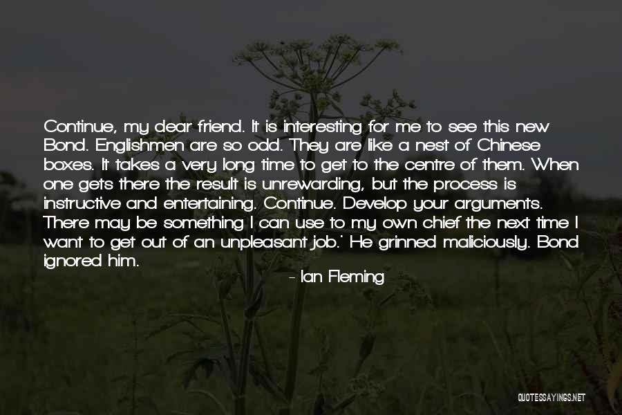 C# Process Arguments Quotes By Ian Fleming