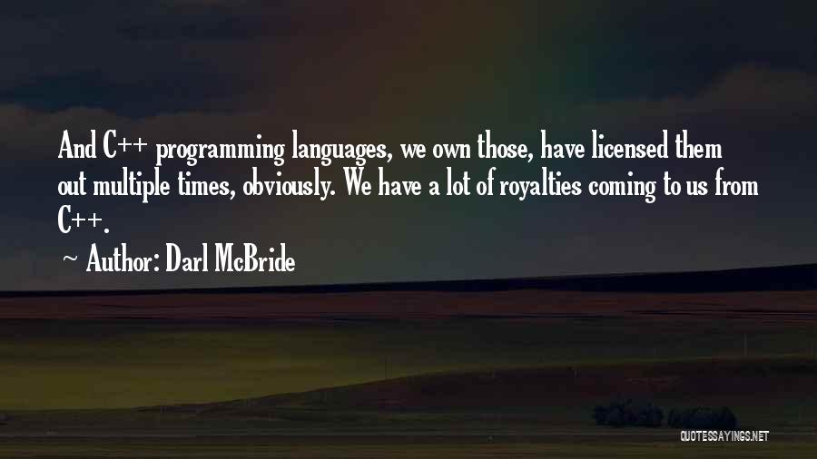 C Programming Language Quotes By Darl McBride