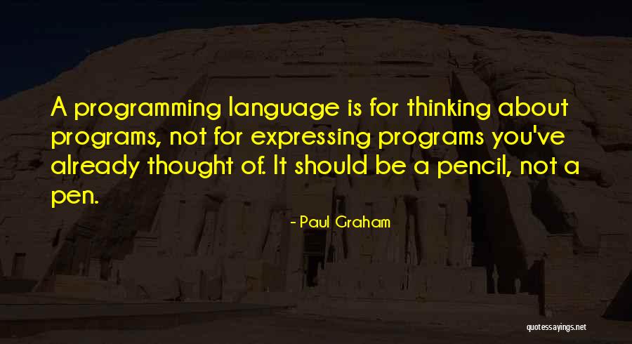 C Programming Language Quotes By Paul Graham