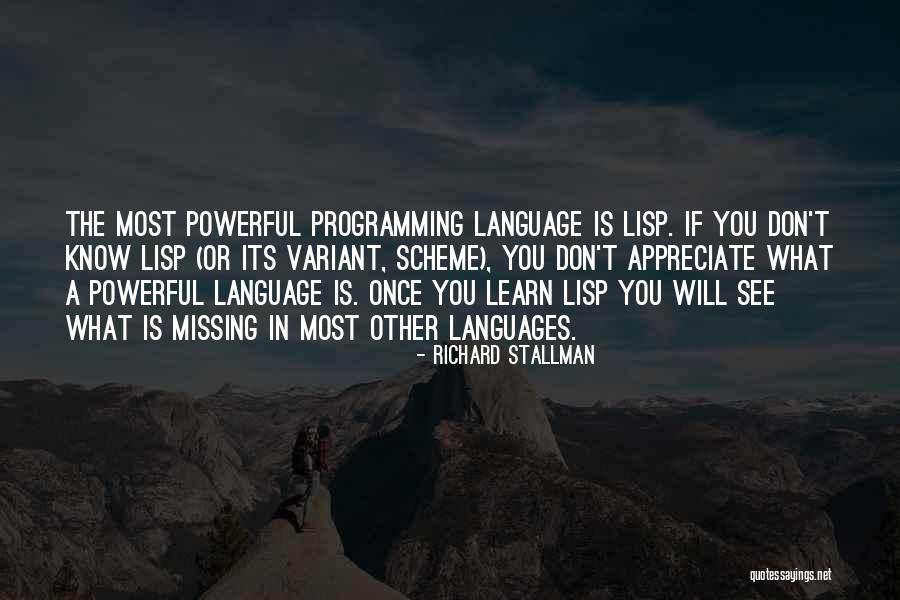 C Programming Language Quotes By Richard Stallman