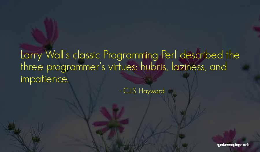 C Programming Quotes By C.J.S. Hayward