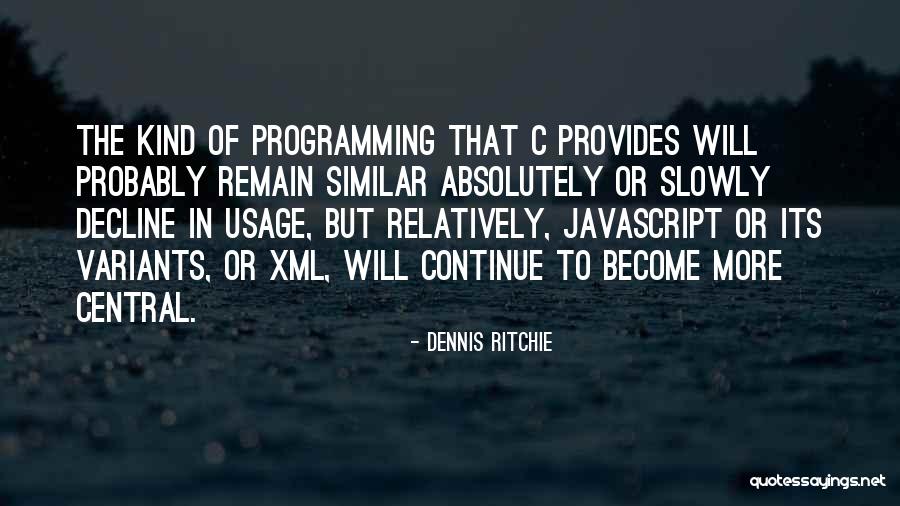 C Programming Quotes By Dennis Ritchie