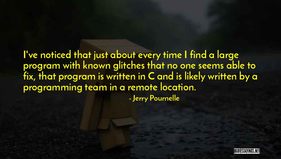 C Programming Quotes By Jerry Pournelle