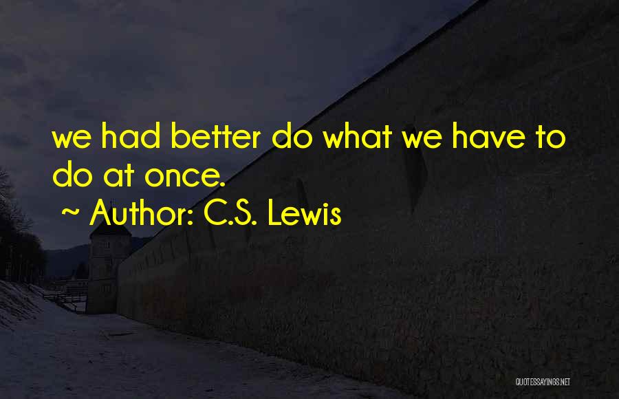 C Quotes By C.S. Lewis