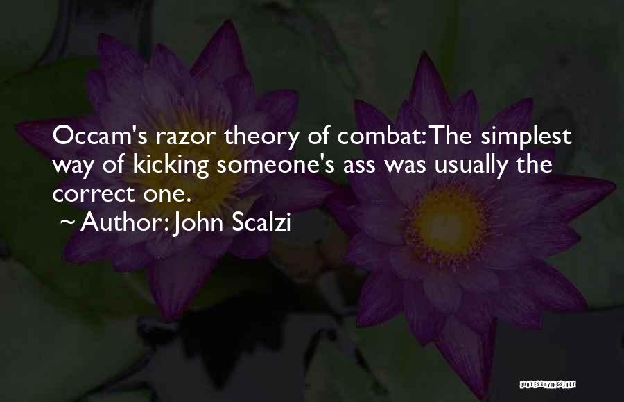 C# Razor Quotes By John Scalzi