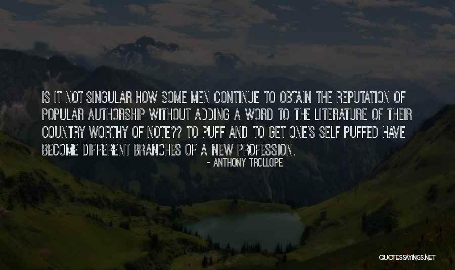 C S Lewis From Tolkein Quotes By Anthony Trollope C S Lewis From Tolkein Quotes By Anthony Trollope