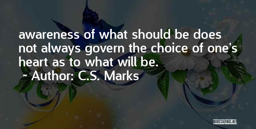 C.S. Marks Quotes 1006540
