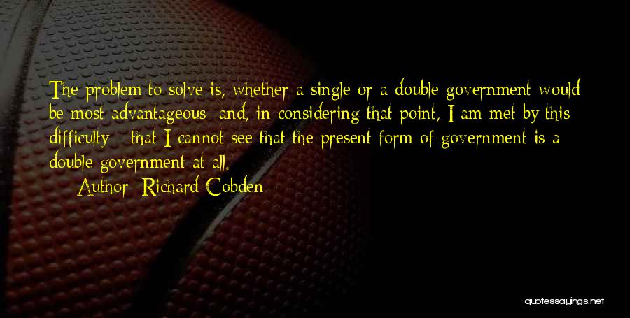 C Single Double Quotes By Richard Cobden