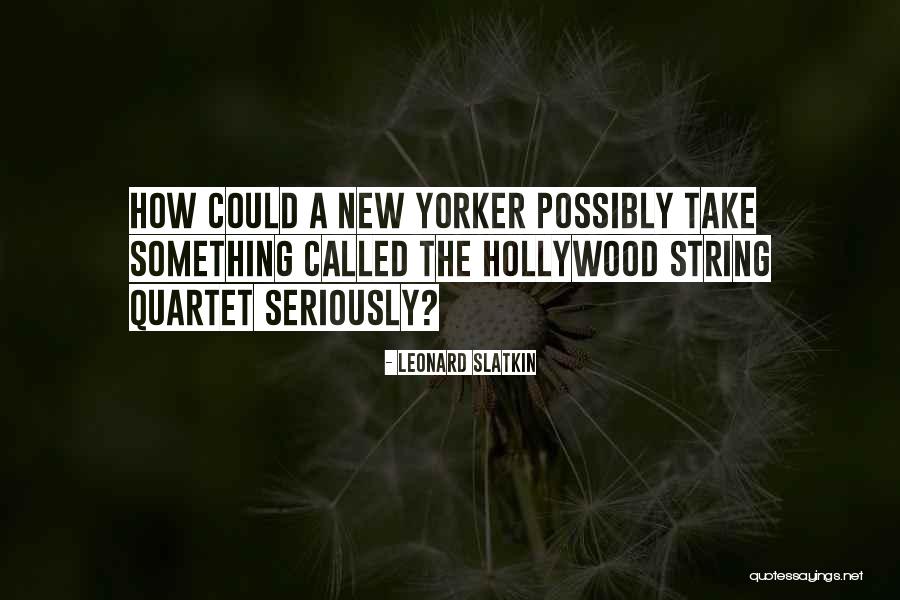 C String With Quotes By Leonard Slatkin C String With Quotes By Leonard Slatkin
