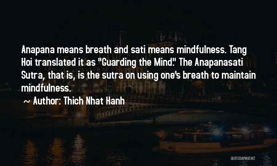 C Tang Quotes By Thich Nhat Hanh