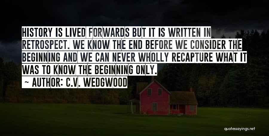 C.V. Wedgwood Quotes 1134766