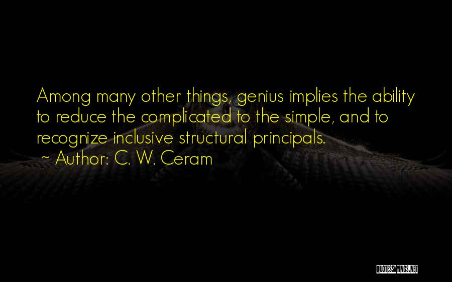 C. W. Ceram Quotes 562489