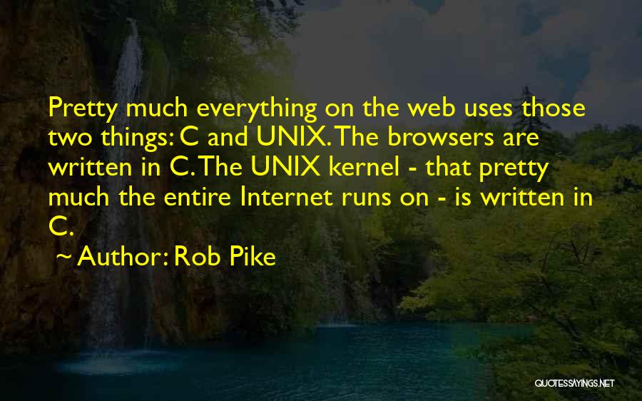 C# Web.config Quotes By Rob Pike