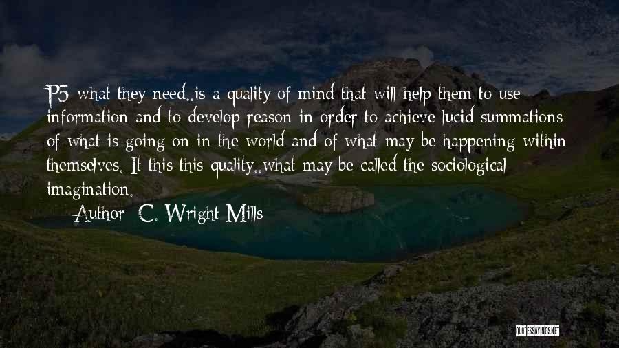 C. Wright Mills Quotes 1067821