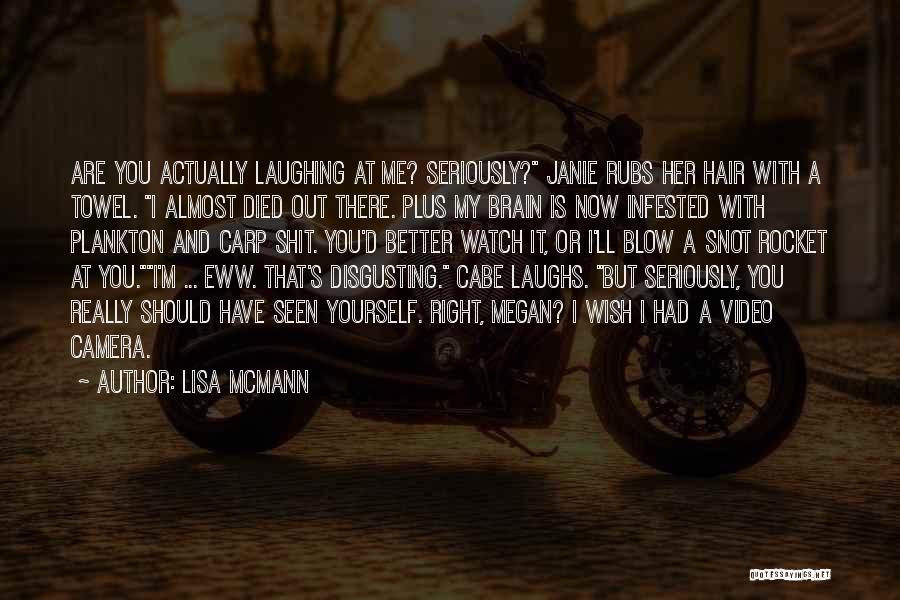 Cabe Quotes By Lisa McMann