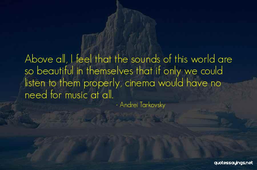 Cabello Rojo Quotes By Andrei Tarkovsky Cabello Rojo Quotes By Andrei Tarkovsky