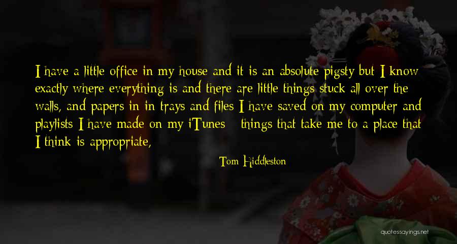 Cabin Feaver Quotes By Tom Hiddleston Cabin Feaver Quotes By Tom Hiddleston