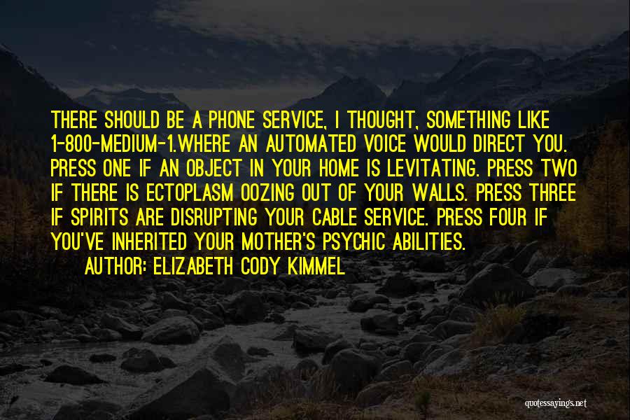 Cable Quotes By Elizabeth Cody Kimmel