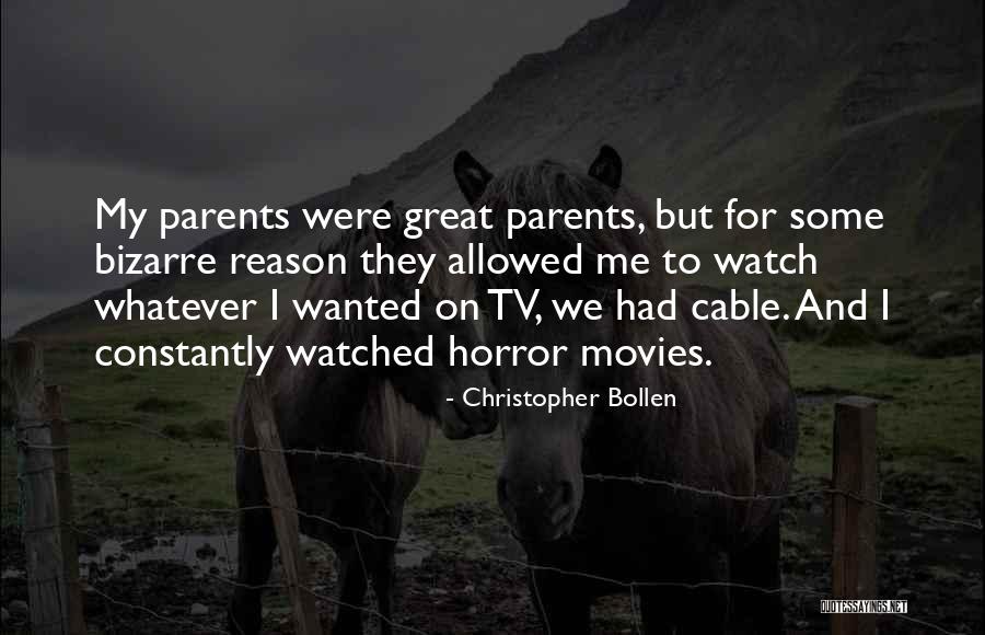 Cable Tv Quotes By Christopher Bollen